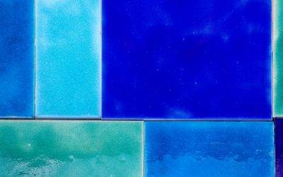 Creating a beautiful art feature in Shades of Blue