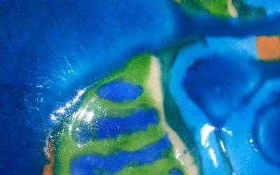Unique hand made Tropical Fish tiles.