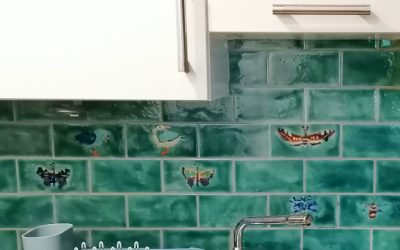 Bring the colours of nature into your home with our unique kitchen decorative tiles …