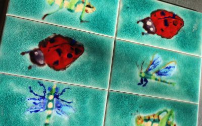 Decorative wall art tiles – perfect for splashbacks !