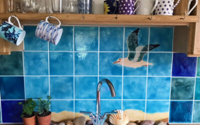 Artisan tile murals … perfect for all kitchen splashbacks !