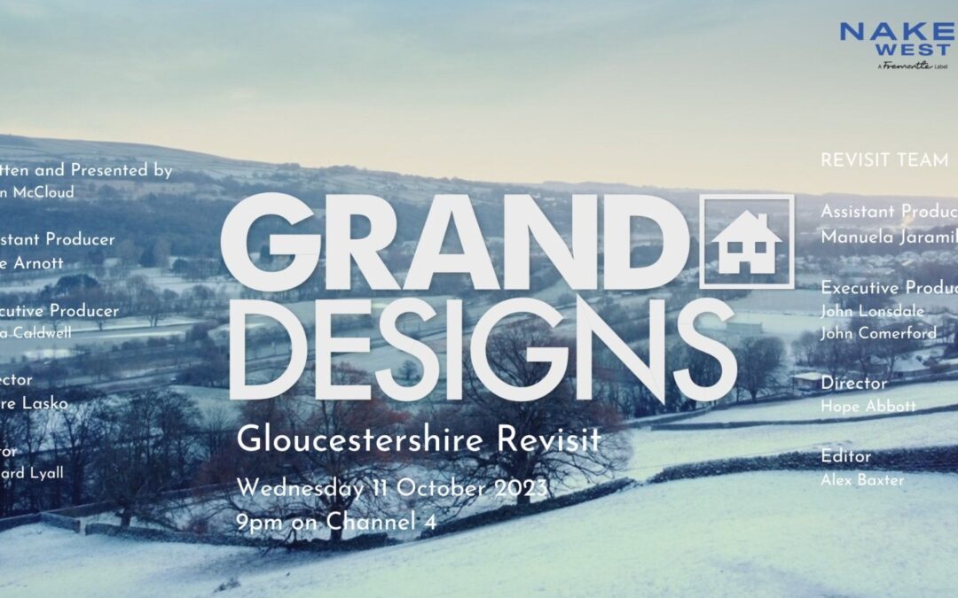 NEW ! – Our Grand Designs re-visit TV episode this week :)
