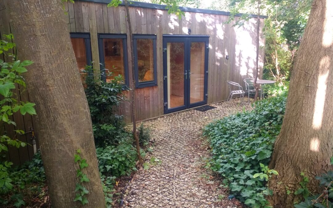 New ! Our self catering woodland holiday cabin is now open :)